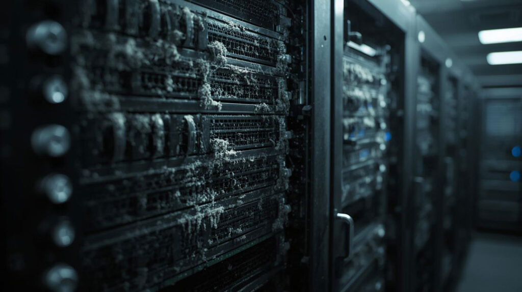 Neglected Server Dust Creates Data Loss Risks