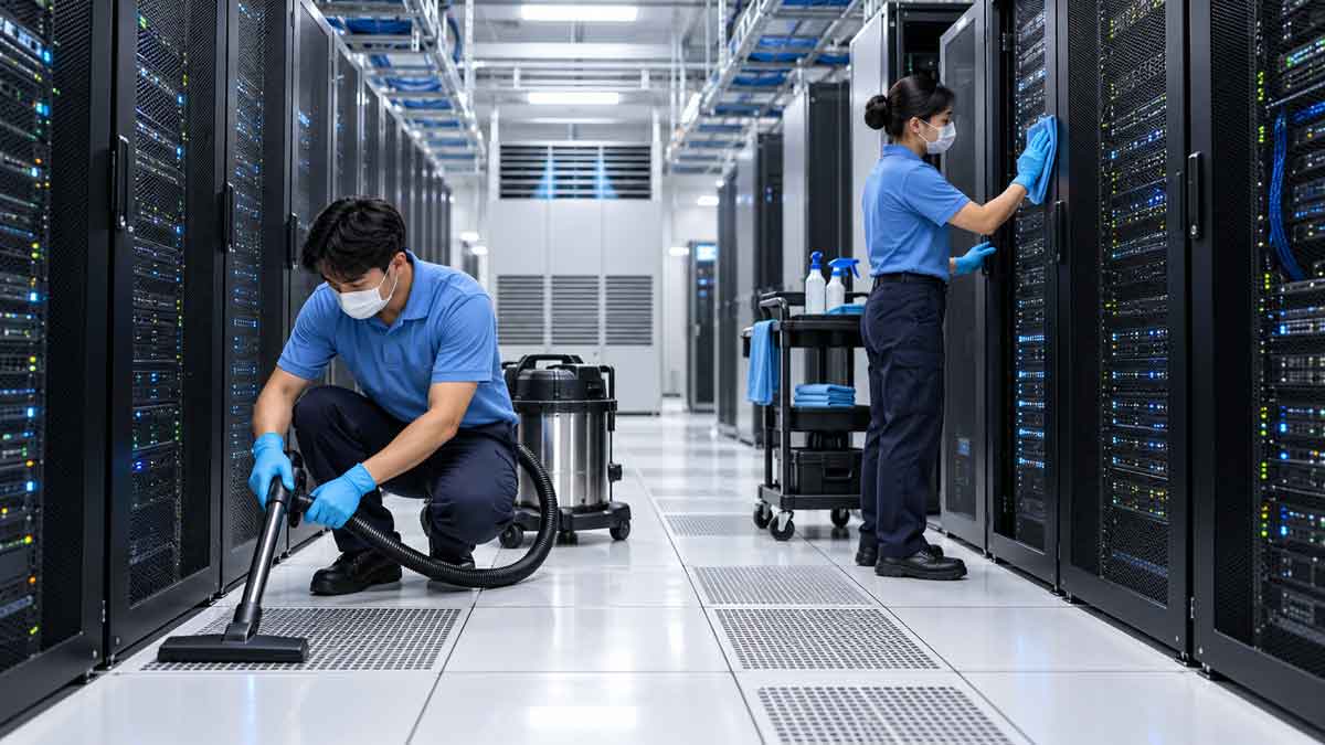 Best Practices for Data Center Cleaning in a Humid Climate